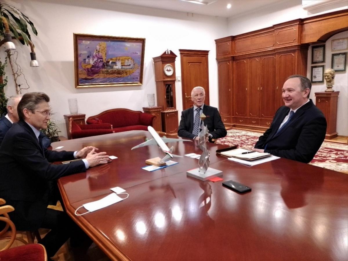Встреча с ректором Сергеем Васильевичем Харитончиком